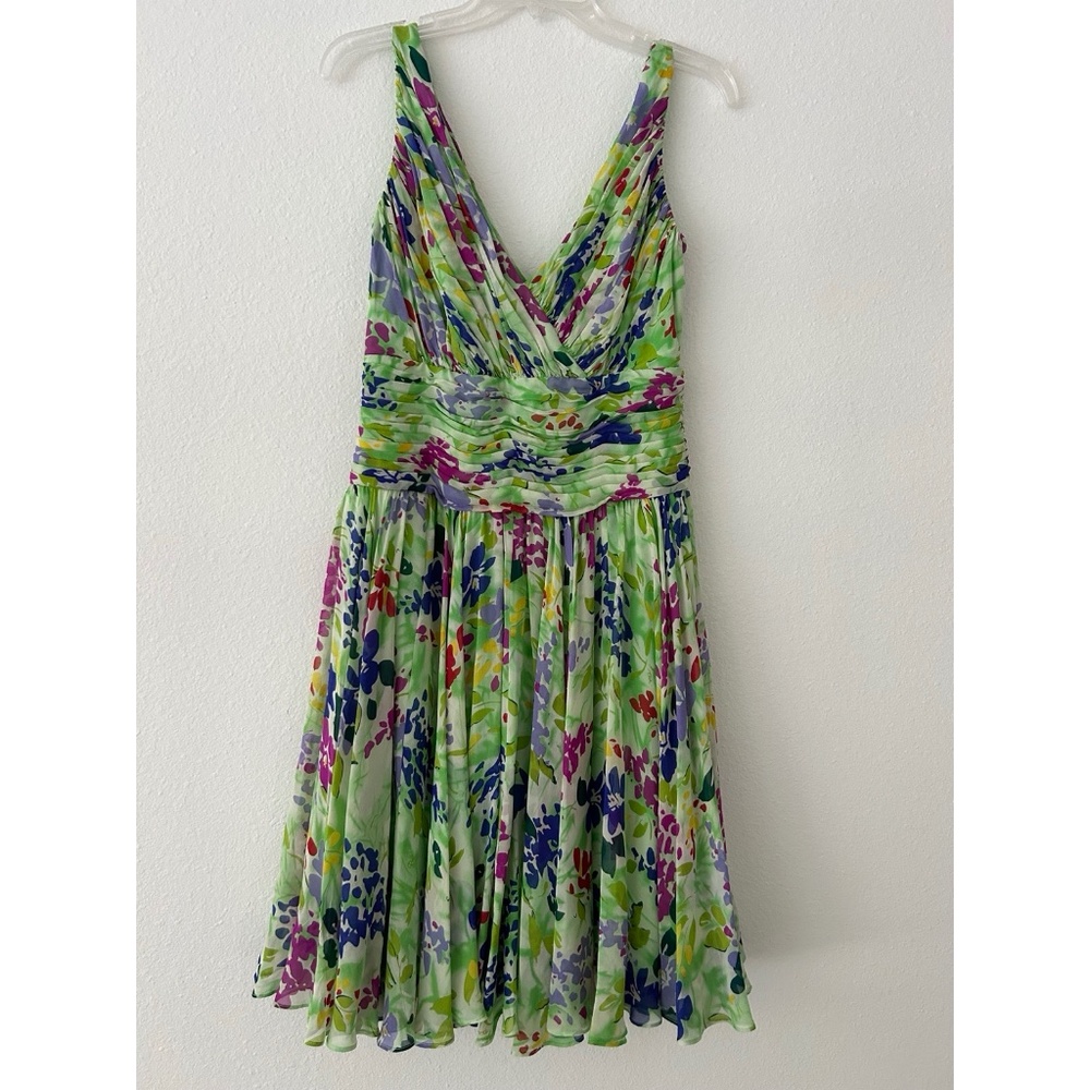 Tadashi Shoji Chiffon Dress - Great for Big Busts